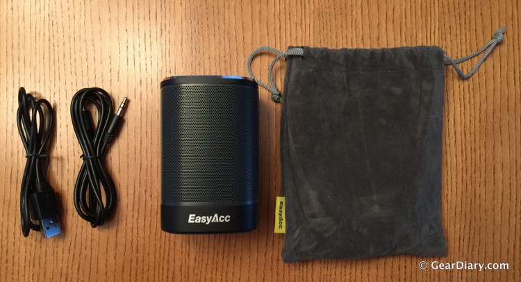 EasyAcc DP100 Bluetooth Speaker-Sound Sacrificed for Aesthetics