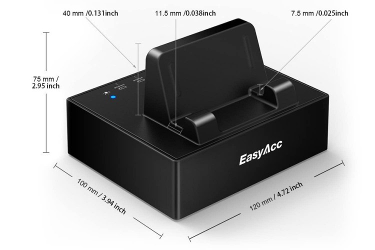 EasyAcc Charging Dock: Great Little Charging Station and Viewing Stand
