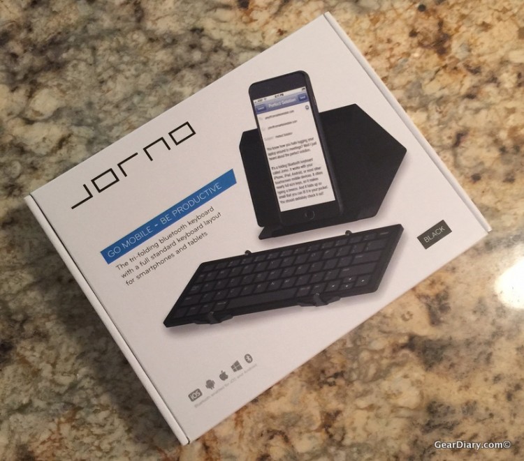 Know When To Fold Em: Jorno's Folding Bluetooth Keyboard