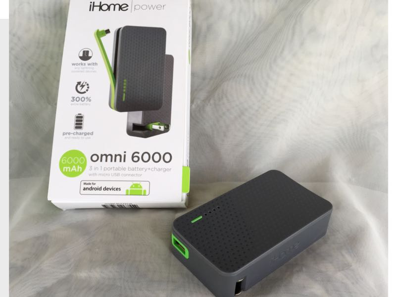 iHome Omni 6000 Portable Battery + Charger Dedicated to You and Your Device