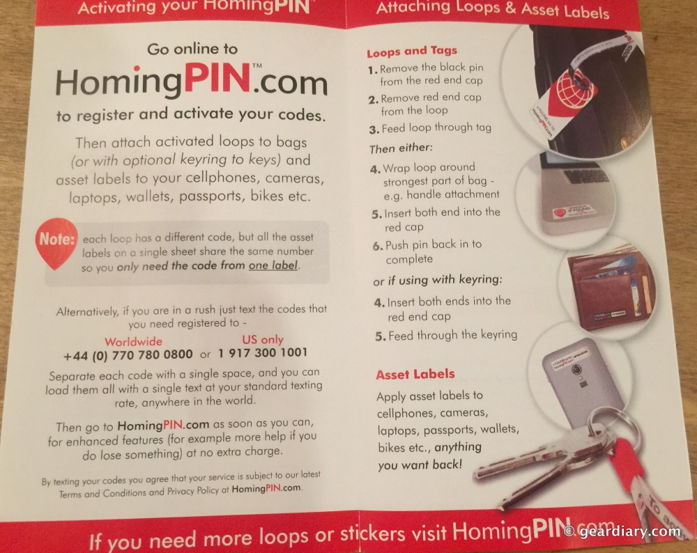 HomingPIN: Keep Honest People Honest by Identifying Your Gear