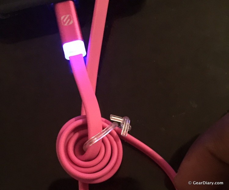 This Colorful LED Lightning Cable Will Flat-Out Let You Know Your Phone's Charged!