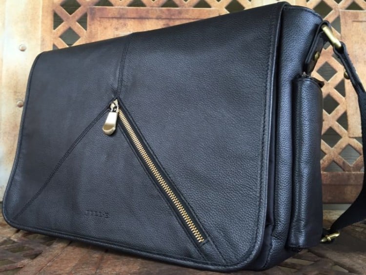 Jill-e Designs Sasha 15" Leather Laptop Bag is Fashionable Functionality