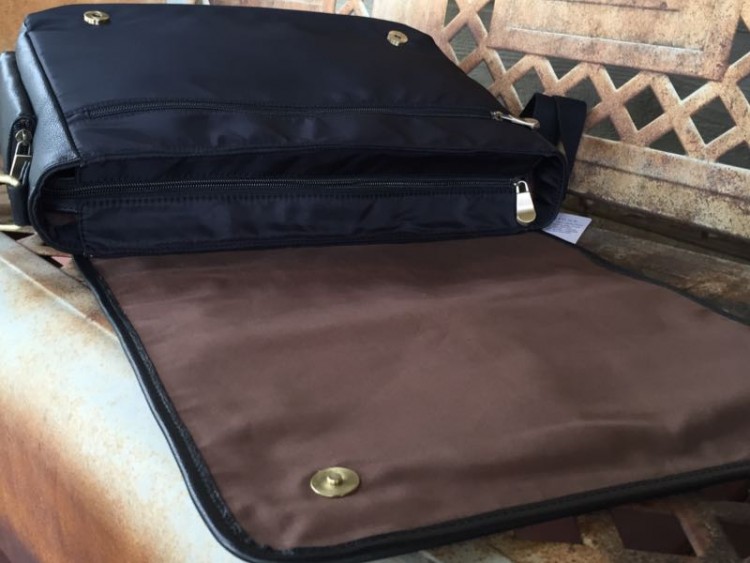 Jill-e Designs Sasha 15" Leather Laptop Bag is Fashionable Functionality