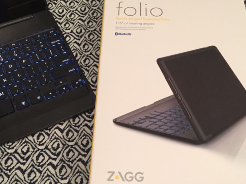 ZAGG Folio Is a Great Travel Companion for the iPad Air!