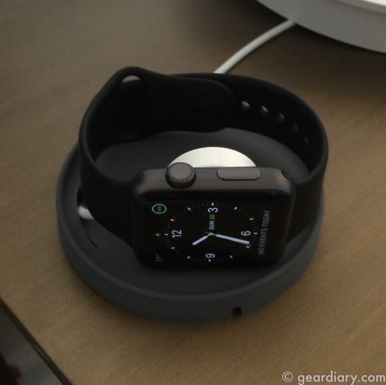 Bluelounge Kosta Is a Charging Coaster for Your Apple Watch
