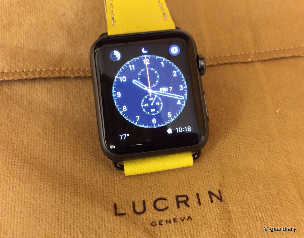 Lucrin's Apple Watch Bands Let Your Wrist Make the Statement, for a Price
