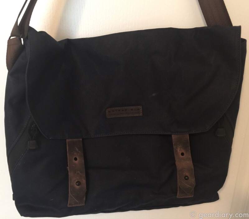 Waterfield Design Vitesse Waxed Canvas Messenger Bag Review