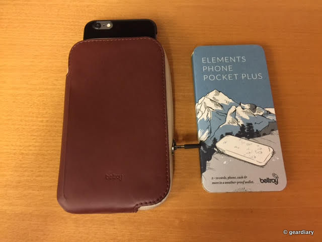 Bellroy's Elements Phone Pocket Plus Is a Classy Way to Tote Your Smartphone