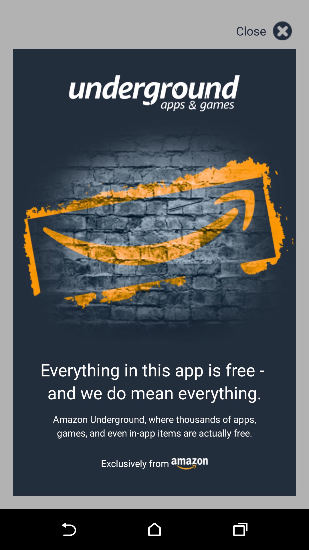 Amazon Underground Aims to Deliver Truly Free Apps