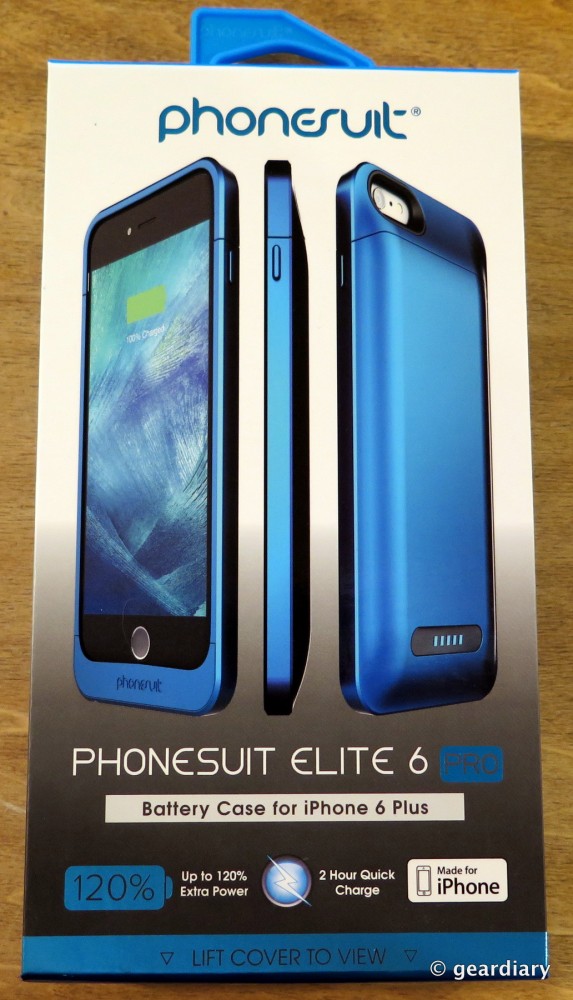 PhoneSuit Elite 6 Pro Battery Case for the iPhone 6 Plus: Bright and Loaded