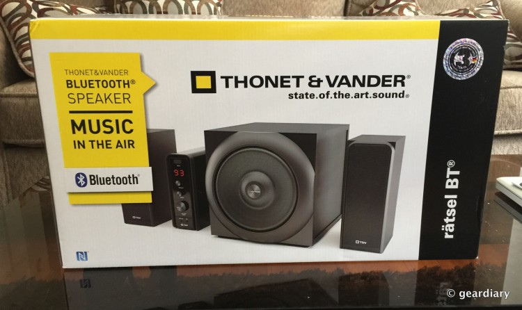 The Ratsel by Thonet & Vander Is A Good Budget Home Stereo System!
