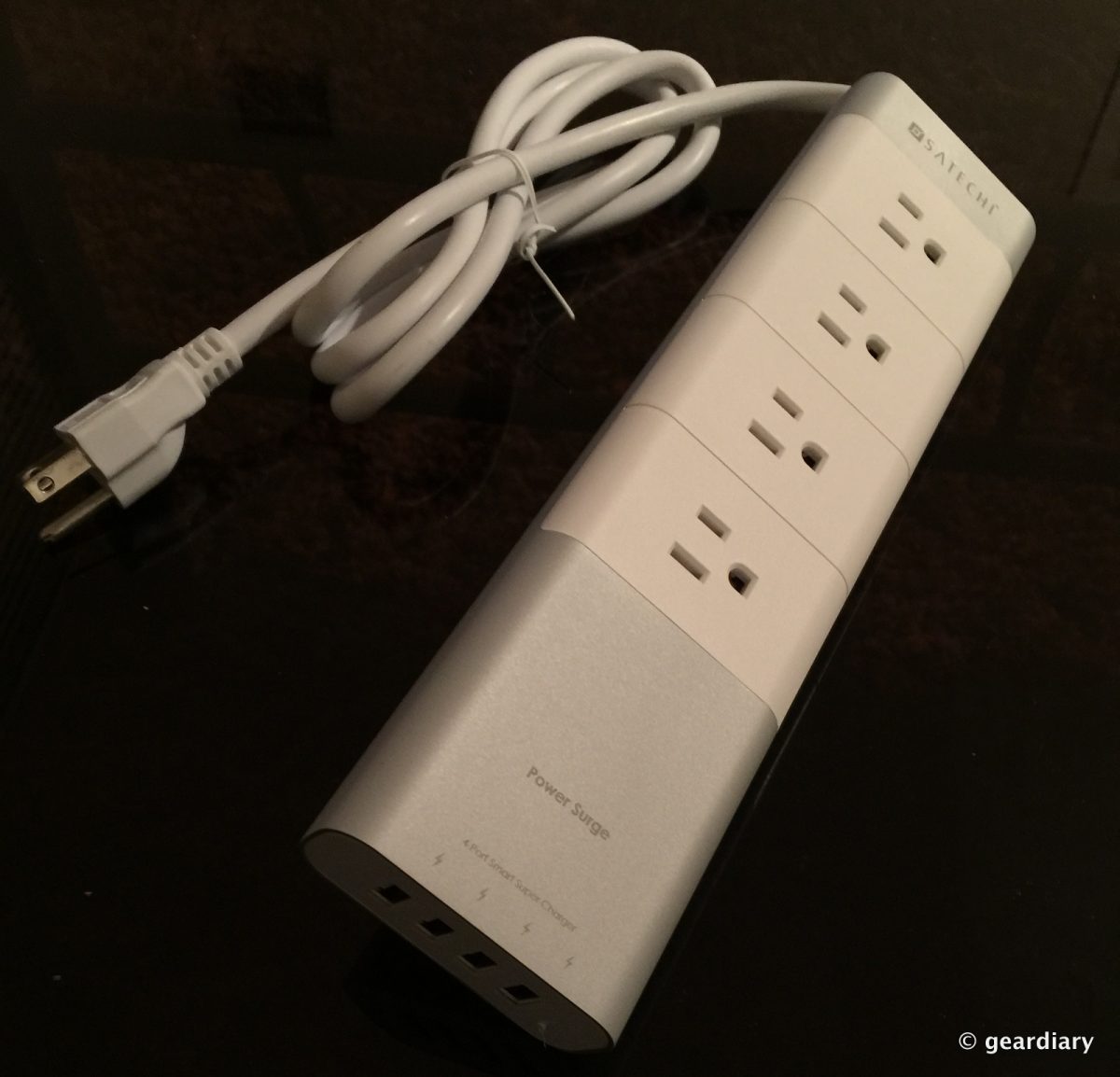 Never Run Out Of Outlets with Satechi's Aluminum Power Strip