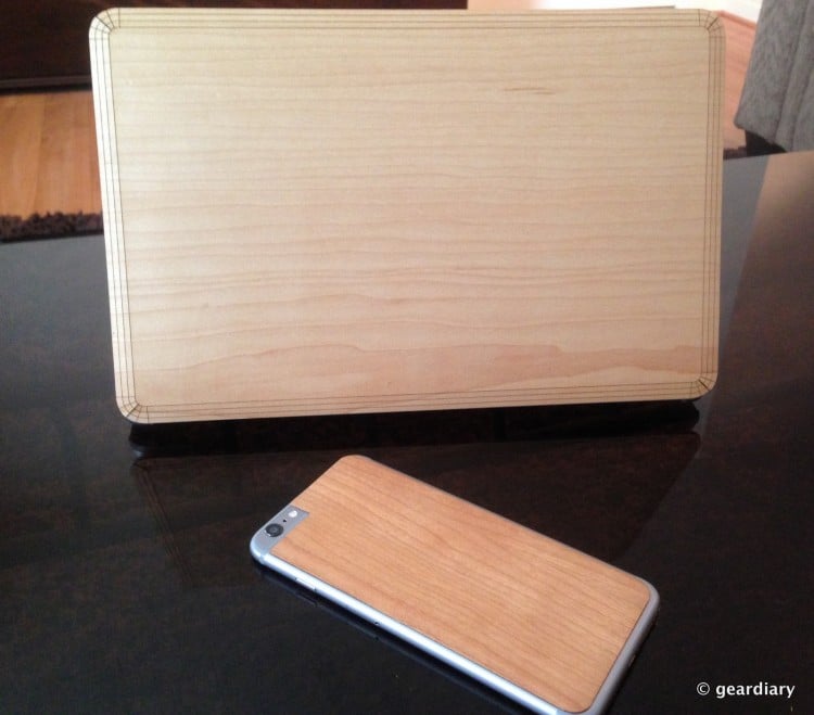 Give Your Gadgets The Wood Effect with Cover-Up's Products
