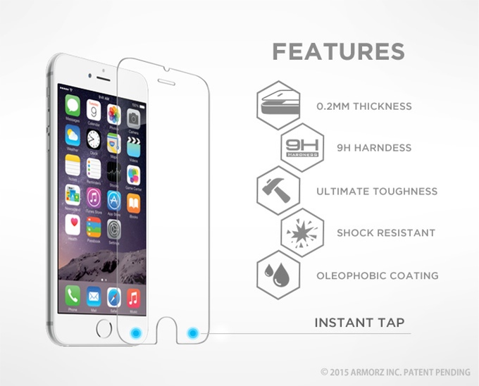 TAP Intelligent Screen Protector by Armorz is a Magical Accessory!
