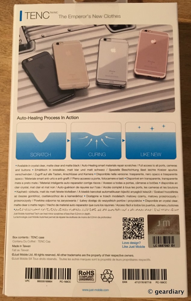 The Just Mobile TENC Self-Healing Case for the iPhone 6/6 S Plus Is Nearly Invisible Protection