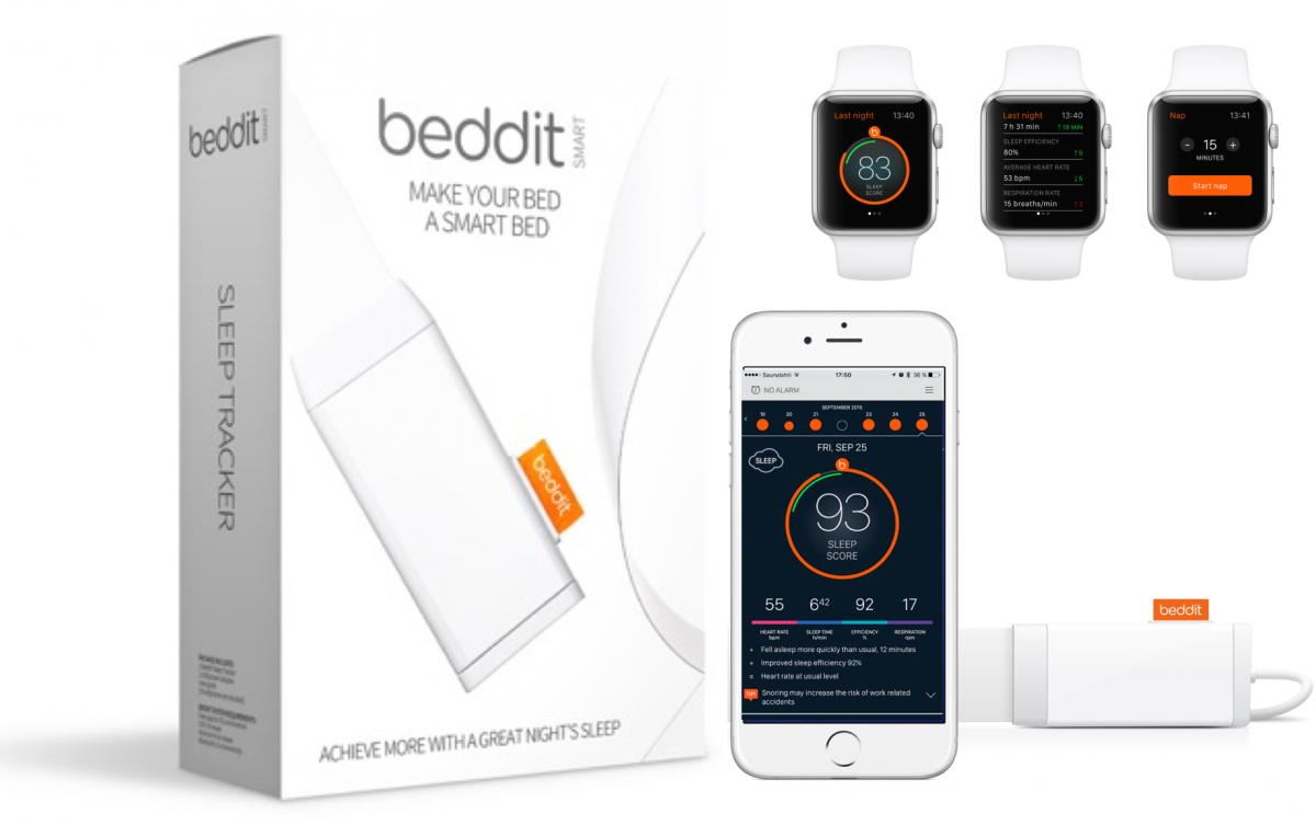 Beddit Sleep Tracker Is Now Available on Your Watch and at the Apple Store