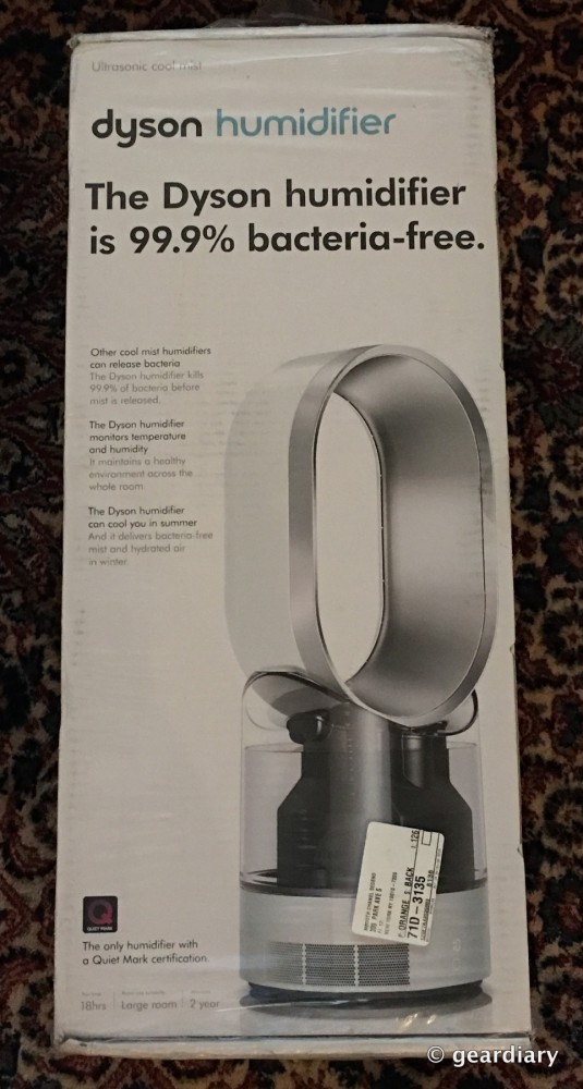 The Dyson AM10 Humidifier: Puts Humidity Where It Belongs -- in the Air and Not on Your Floor!