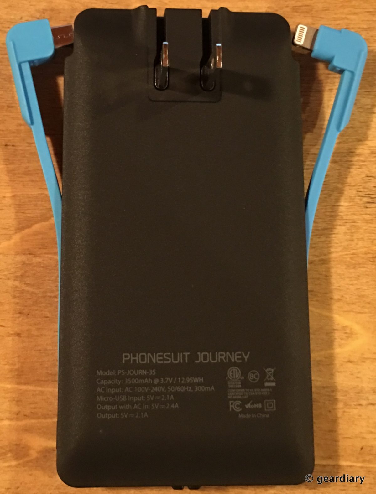 The PhoneSuit Journey 3,500mAh All-In-One Charger: The Most Complete Charging Solution Yet!