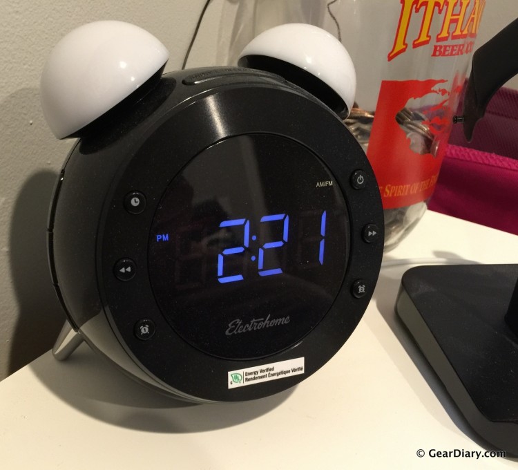 The Electrohome Retro Alarm Clock Radio Shines on My Night Table