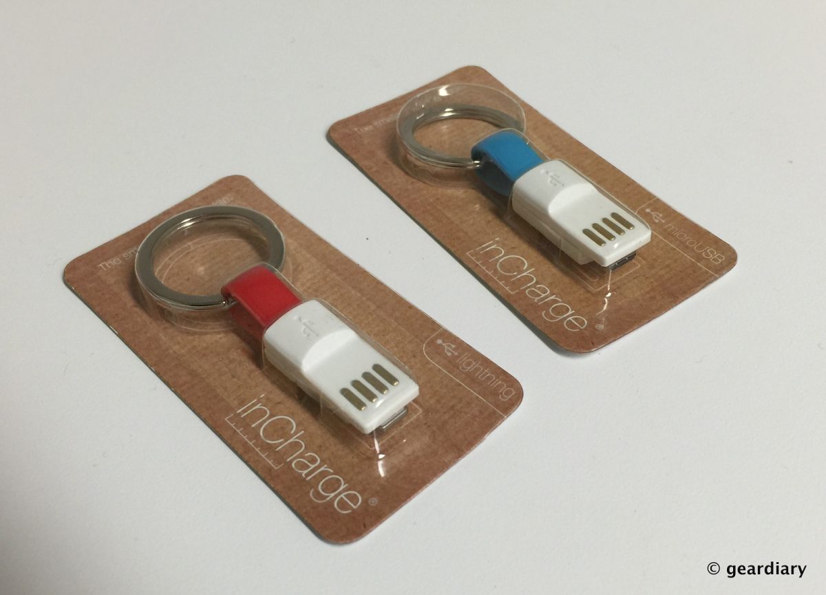 Put Your Device's Cable on a Keyring with the inCharge