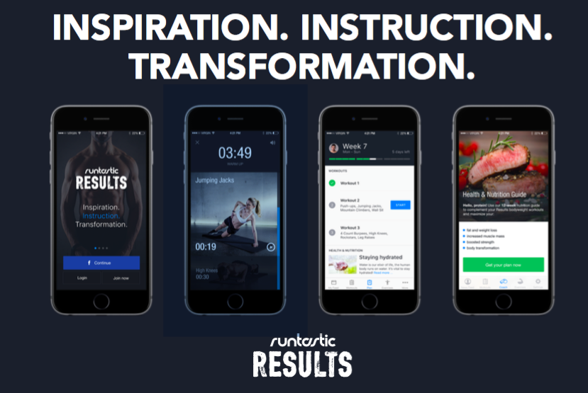 Runtastic Introduces 'Results' App Focused on Personalized Training for Success!