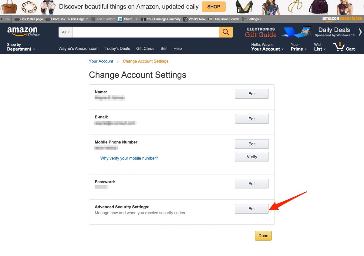 Amazon Now Allows Two-Factor Authentication
