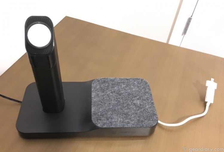 Get Charged Up at Night With the Griffin WatchStand Powered Charging Station!