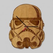 Make Every Minute a Star Wars Minute with these Laser Engraved Wood Clocks!