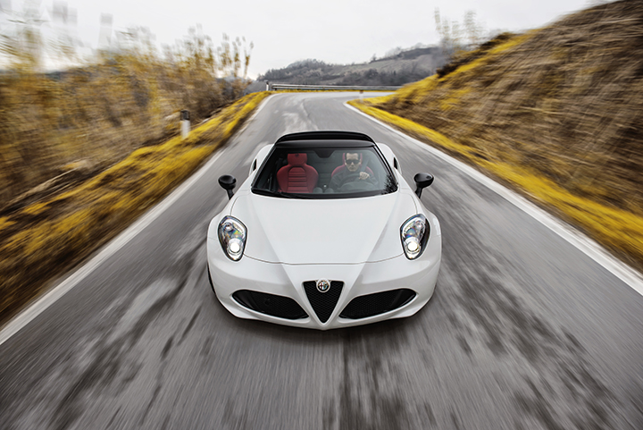 Alfa Romeo 4C Spider: Caution, NSFW!