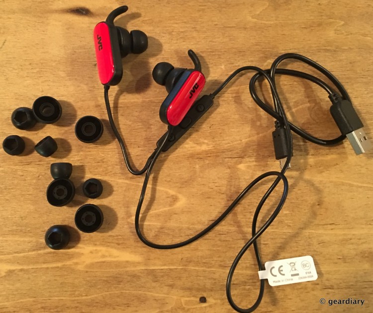 3-JVC HA-EBT5 In-Ear Headphones Wireless, Splashproof and Perfect for the Active Mom.54