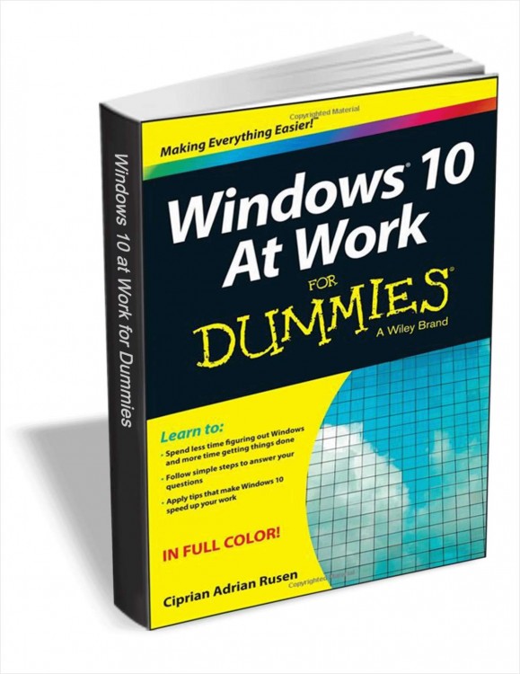 Windows 10 at Work for Dummies - FREE for a limited time - Regular Price $17.99