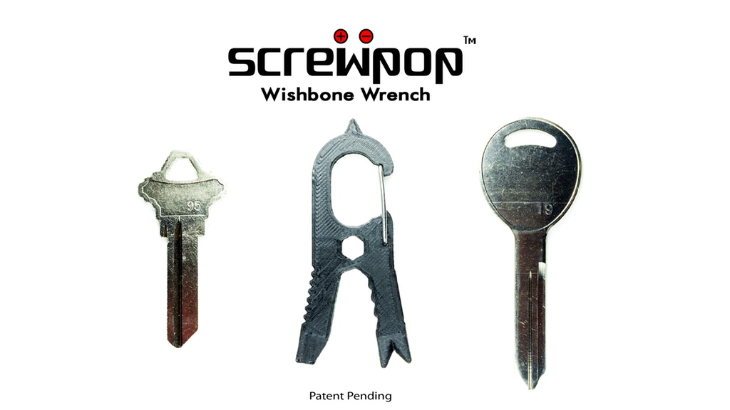 Screwpop Brings More Tools to Your Pocket with the Wishbone Wrench
