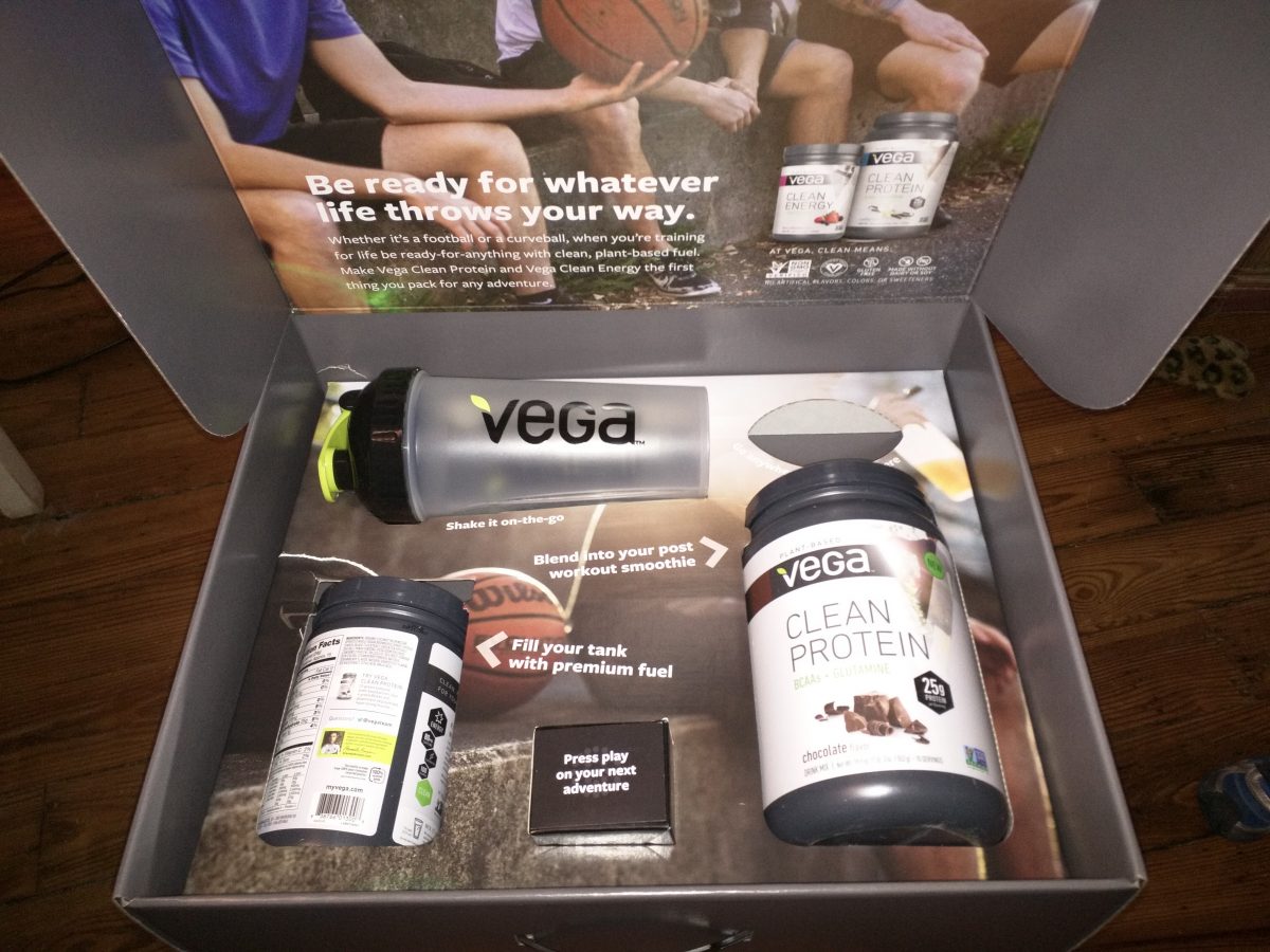 Vega Protein Powder and Preworkout supplement
