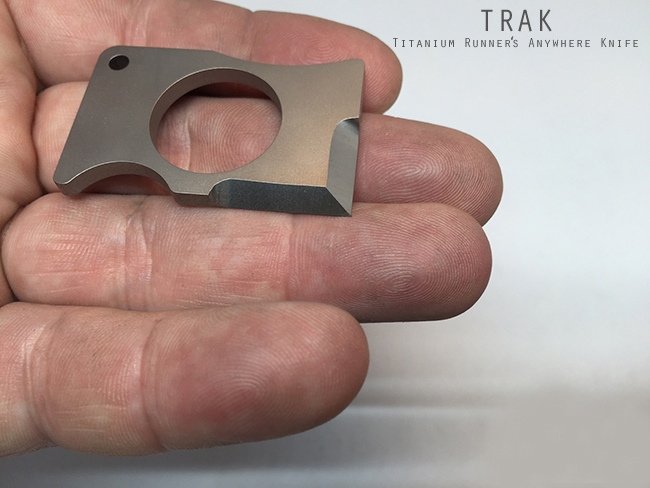 Titanium Runner's Anywhere Knife, Aka TRAK, Looks to Keep You Safe on Your Runs!