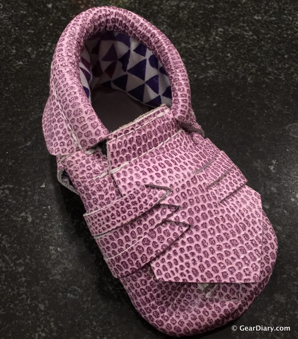 KINBE's Gorgeous Adjustable Moccasins Grow with Your Child