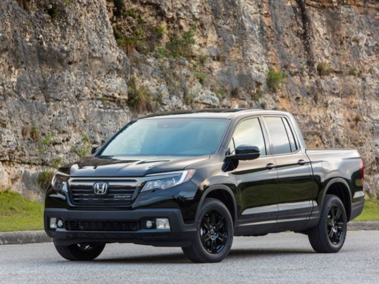 2016 Honda Ridgeline Black Edition/Images courtesy Honda