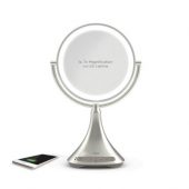 Tune Up Your Morning Routine with the iHome iCVBT7 Double-sided Vanity Mirror with Bluetooth Speakerphone