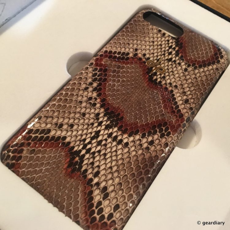 Moodz Concept iPhone 7 Plus Python Case: The Epitome of Custom, Hand-Made Luxury