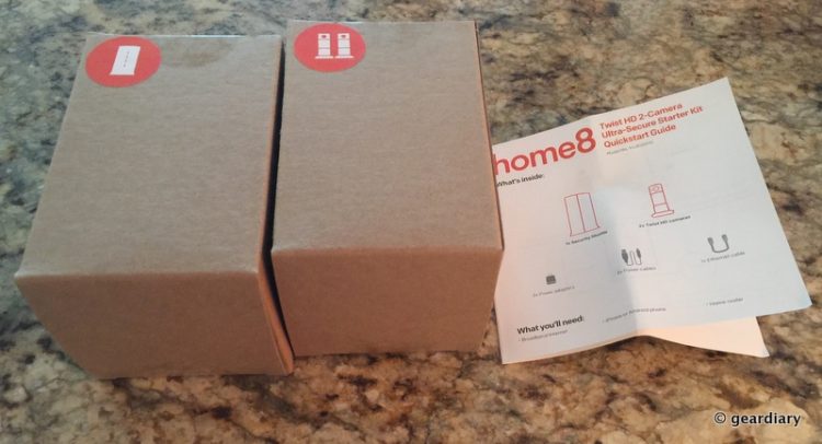 The Home8 Twist HD Camera Review: Night Mode and 180º Viewing