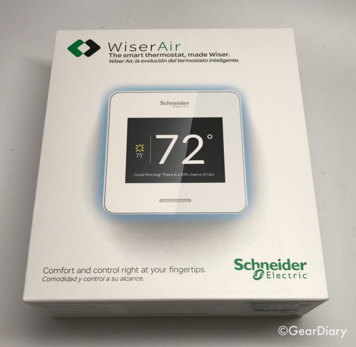 Wiser Air Smart Thermostat Might as Well Have a Graduate Degree #ad
