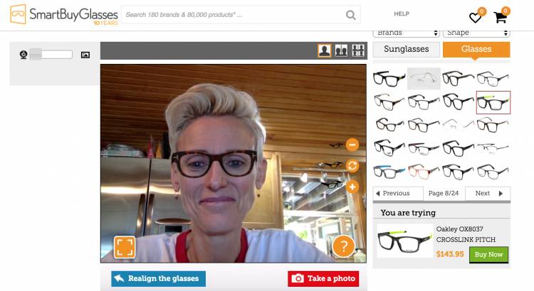 SmartBuyGlasses Is a Great Source for Less Expensive Name Brand Prescription Eyeglasses