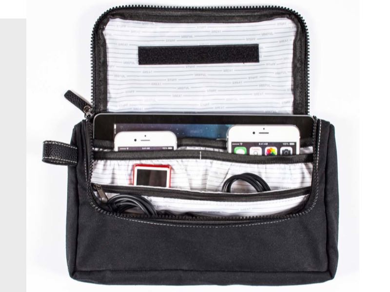 Travel Media Pouch from Great Useful Stuff Is Your Upgrade to First Class