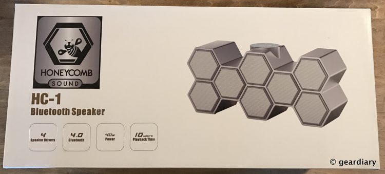 The Honeycomb Sound Wireless Bluetooth Speaker Review