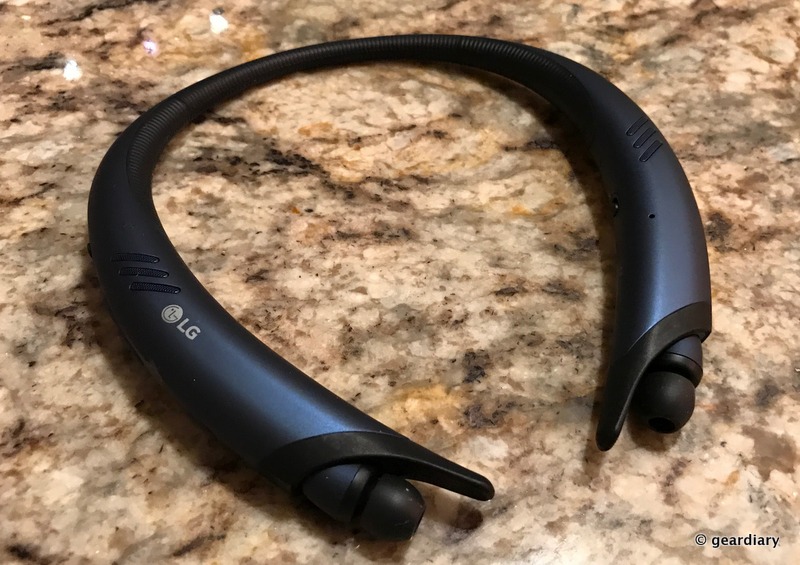 LG's Collared Headphones Are Perfect for the Active Lifestyle