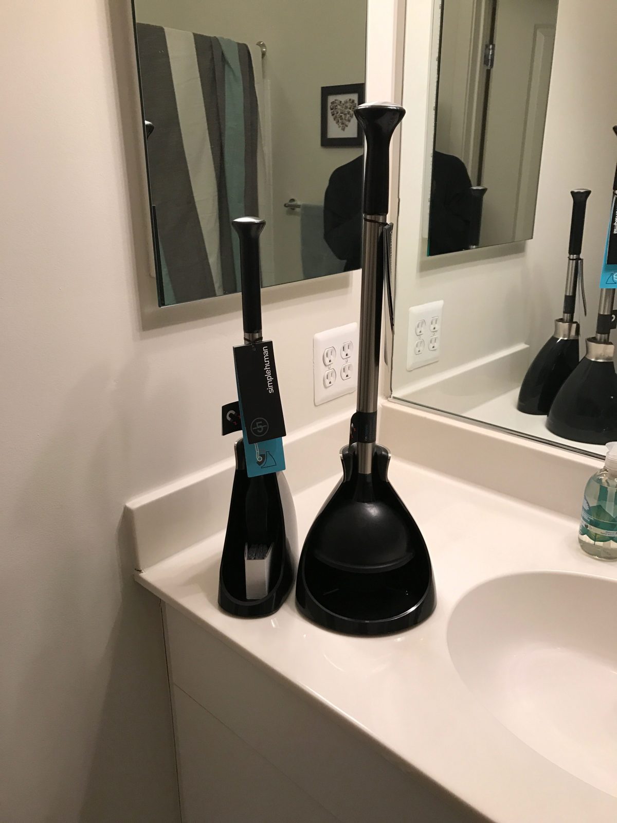 Simplehuman Toilet Brush And Plunger Make Your Powder Room Stand Out Simplehuman Toilet Brush And Plunger Make Your Powder Room Stand Out Geardiary