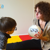 Leka Robot Engages Developmentally Challenged Children