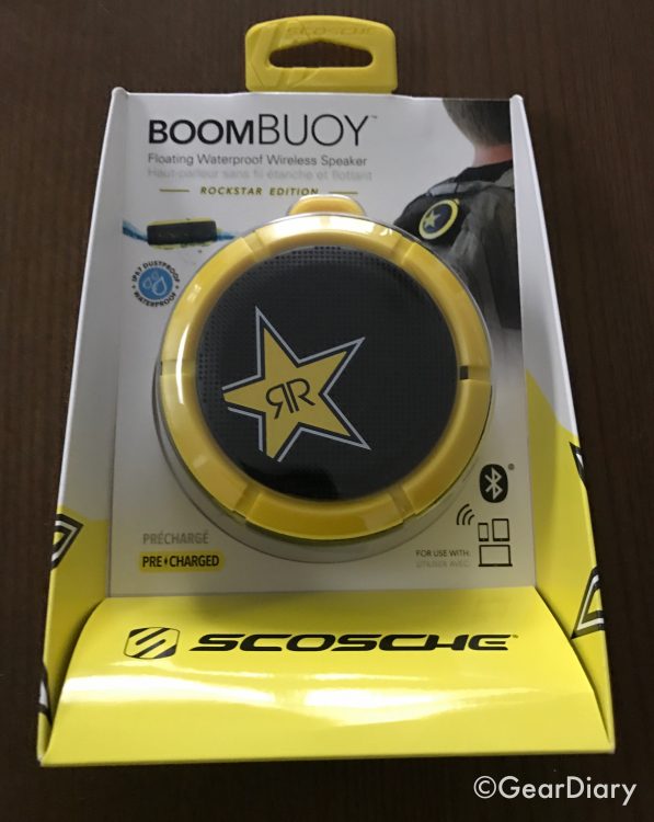 Scosche BoomBuoy Rockstar Pocket-Sized Speaker Floats Like a Butterfly