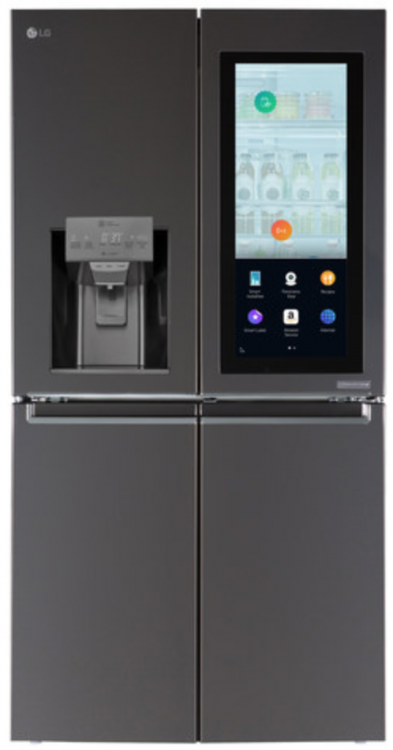 With the LG Smart InstaView Refrigerator the Smarter Future Has Arrived