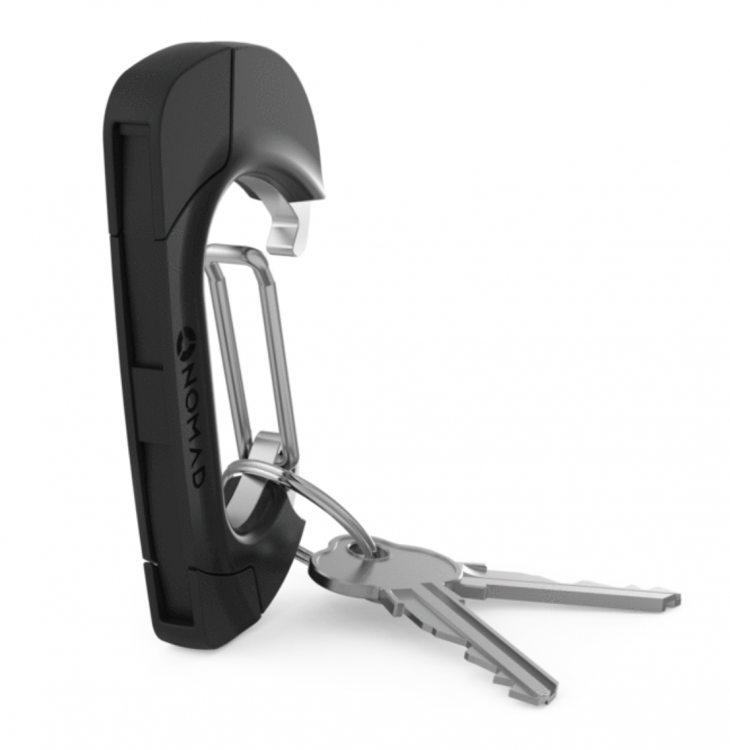 The Nomad Carabiner Keeps Your Charging at Hand Wherever Life Takes You